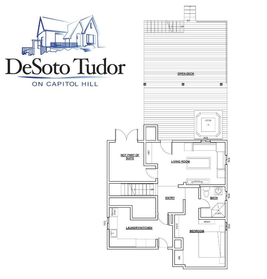 Desoto Tudor On Capitol Hill Salt Lake City Exteriér fotografie